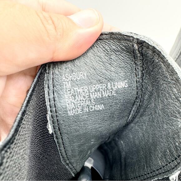 Matisse Ashbury Chelsea Boot Heeled Ankle Booties Black Leather Size 7 Moto Boho - Picture 15 of 15